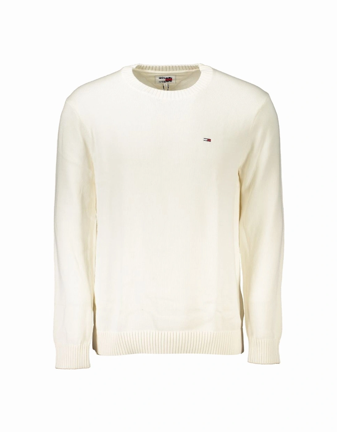 Organic Cotton Crew Neck Sweater with Embroidered Logo, 7 of 6