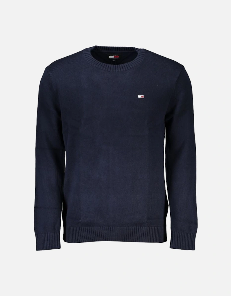 Embroidered Organic Cotton Sweater