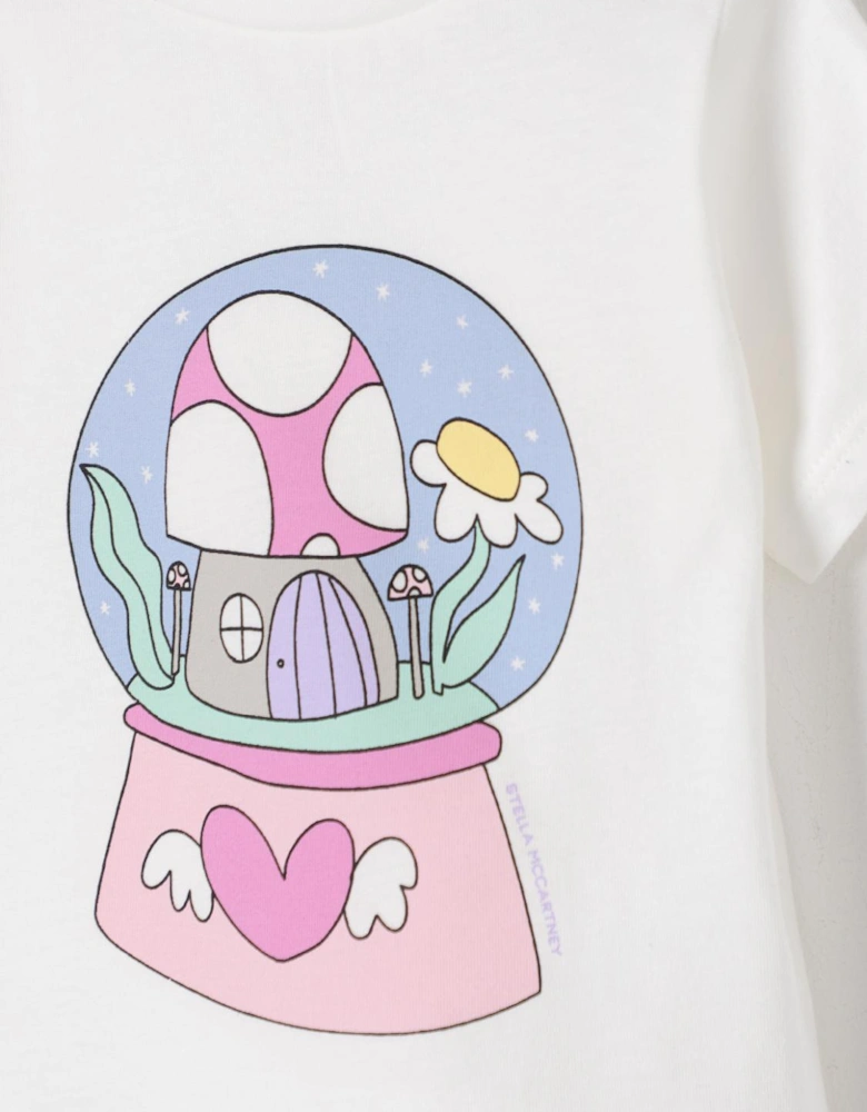Kids Mushroom House Graphic Tee