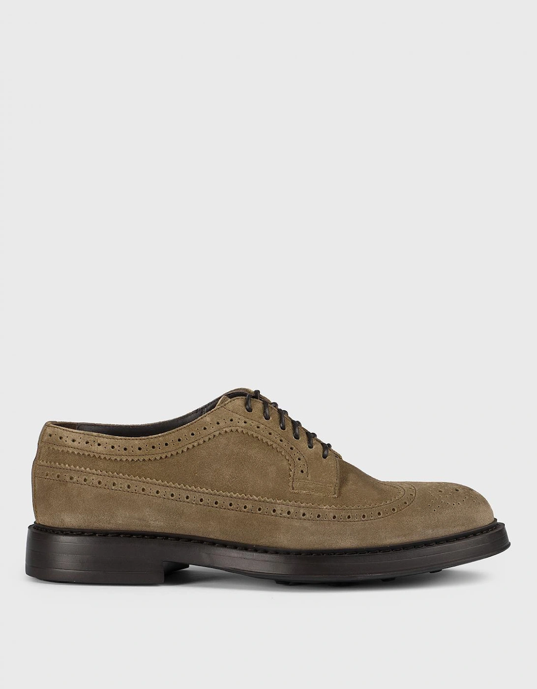 Classic Brogue Oxford Suede Leather, 5 of 4
