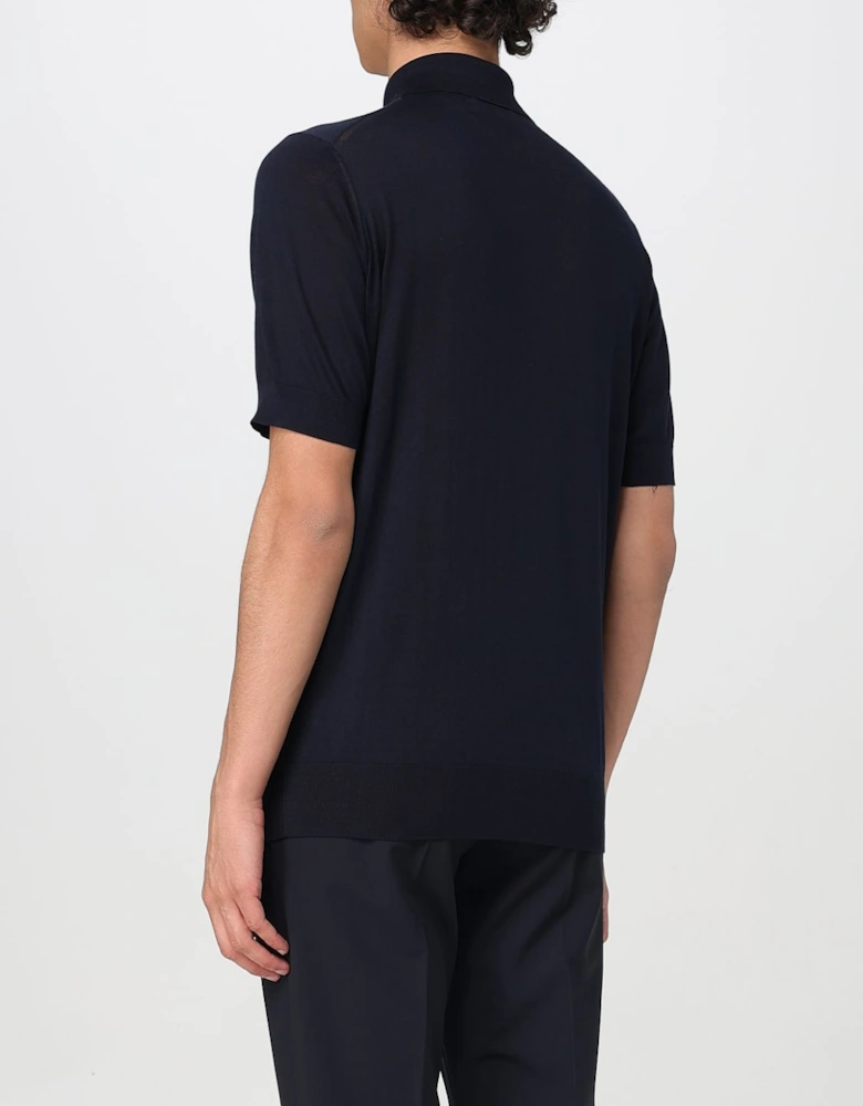 Cashmere Polo Shirt Short Sleeve