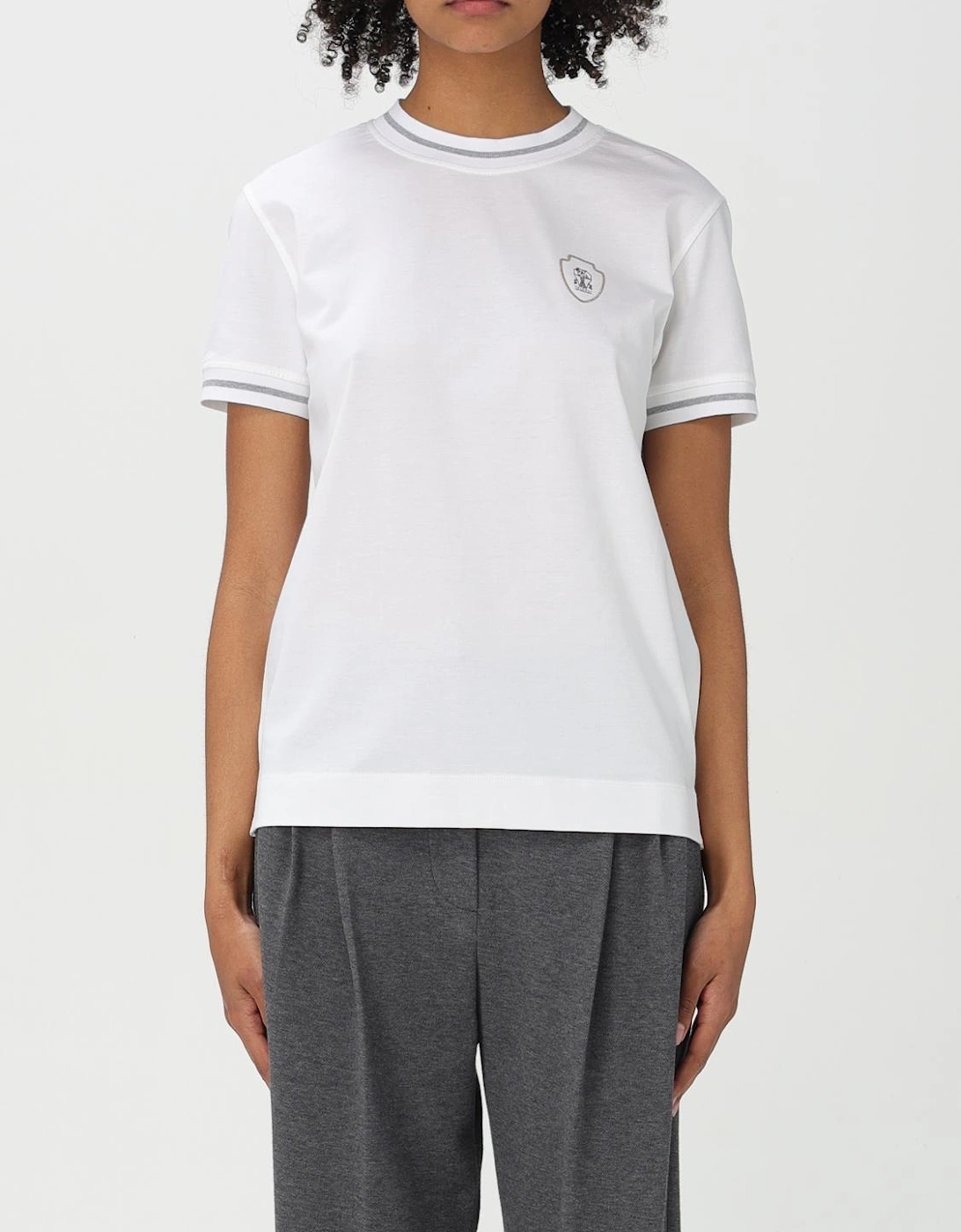 Cotton Crew Neck TShirt, 6 of 5