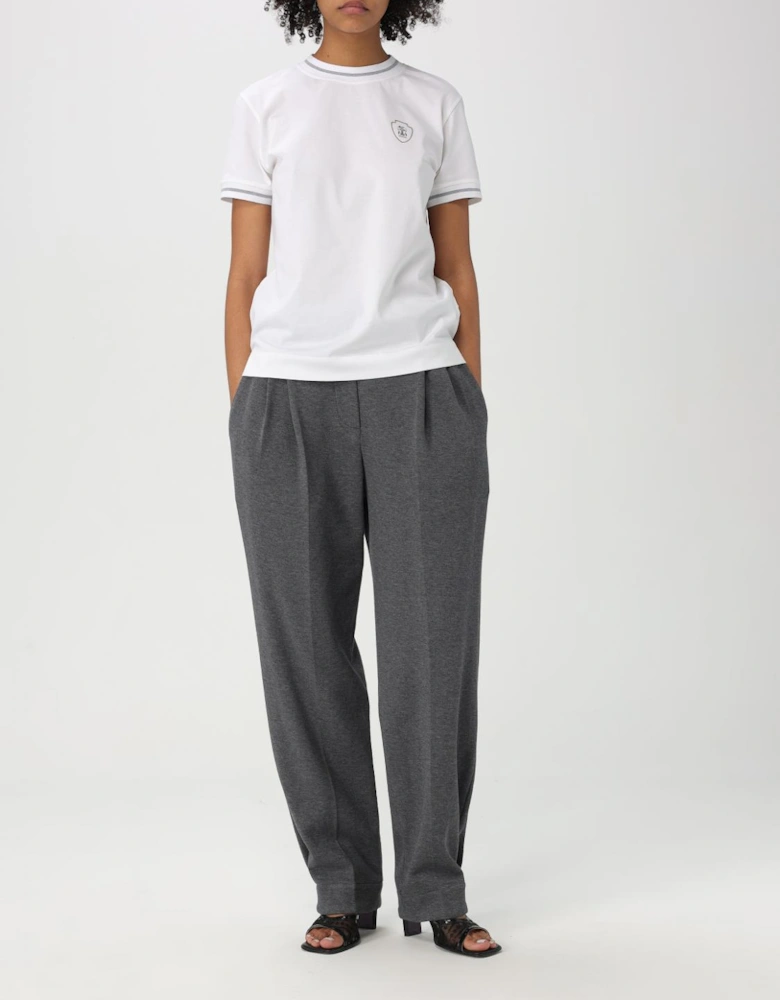 Cotton Crew Neck TShirt