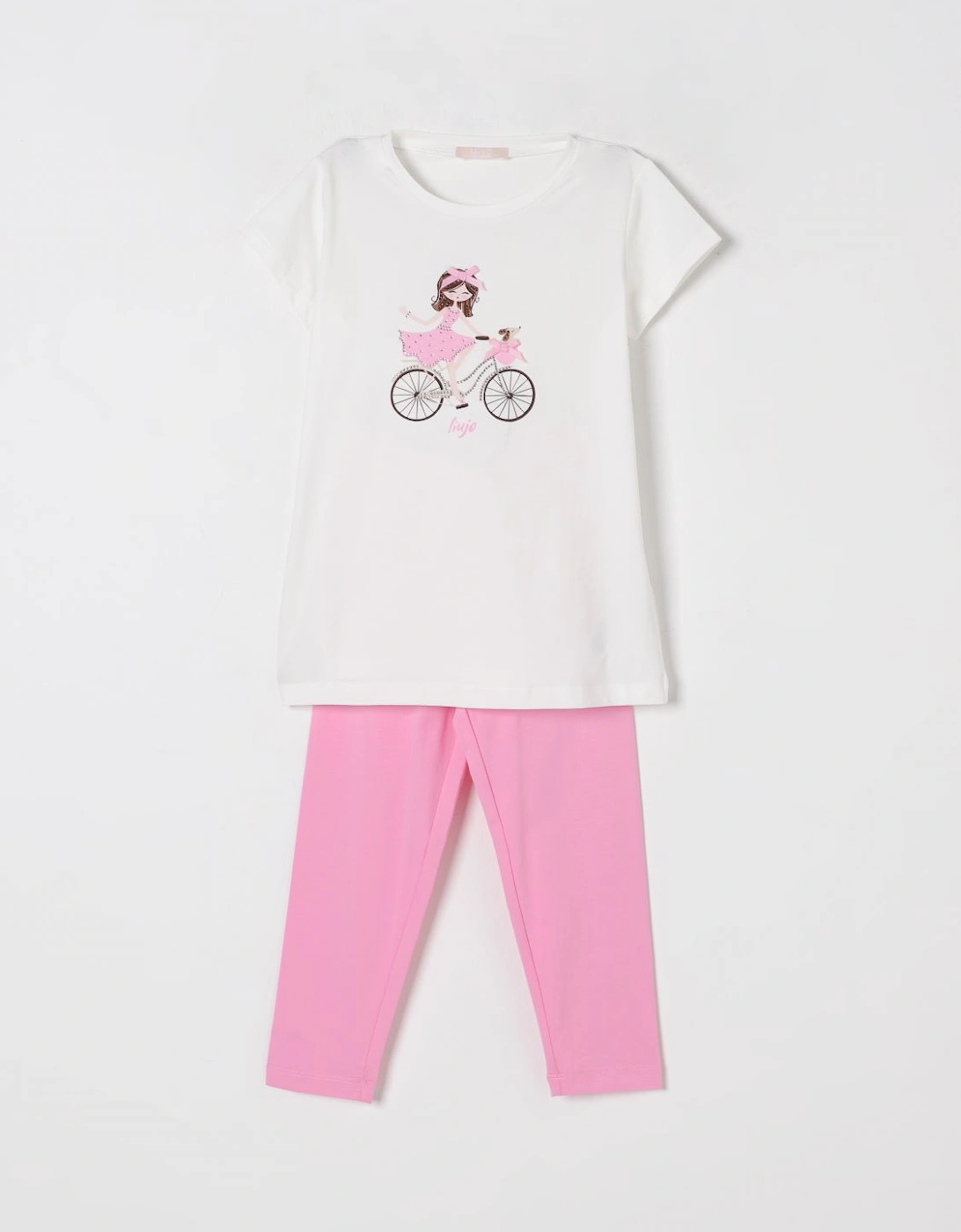 Girl Bicycle Print Outfit, 5 of 4
