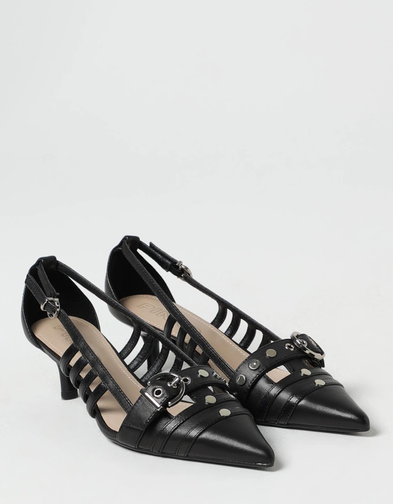 CutOut Kitten Heel Pumps