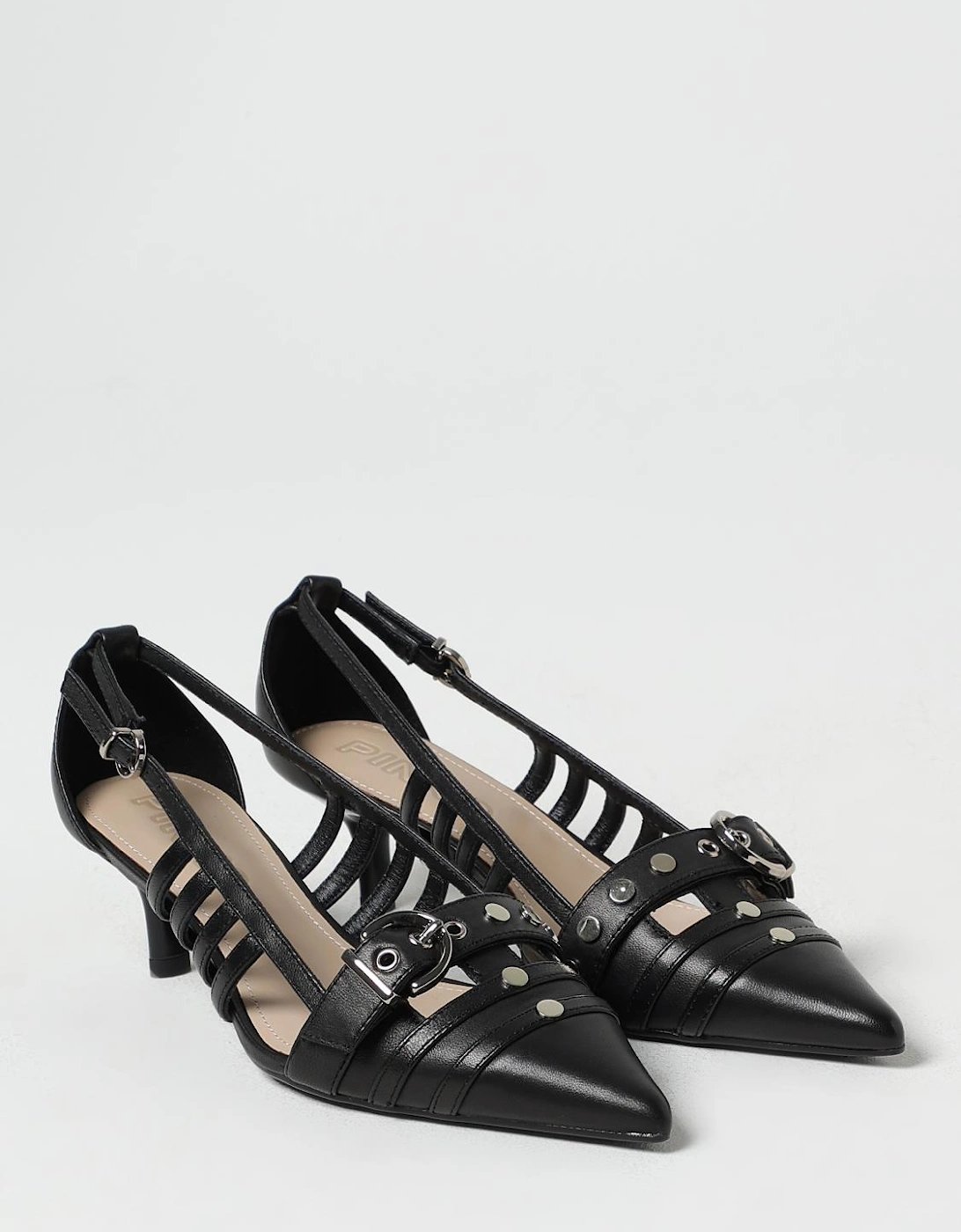 CutOut Kitten Heel Pumps