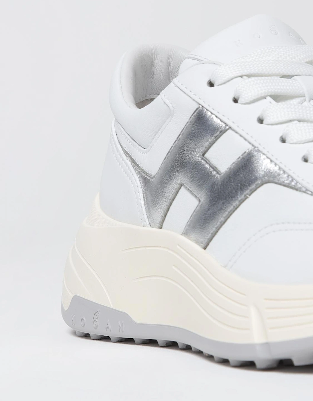 Interactive Sneakers Silver Logo