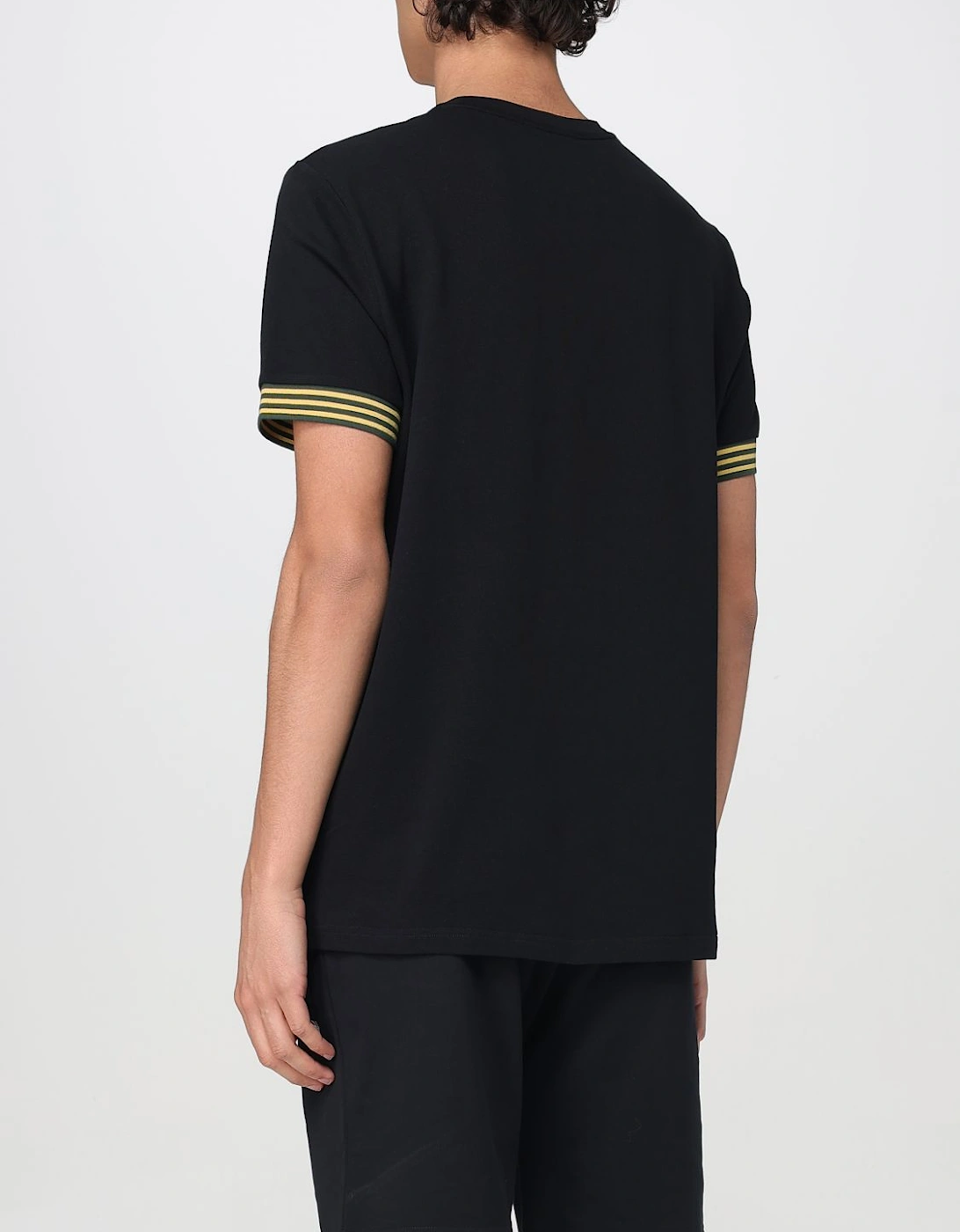 Classic Crew Neck T-Shirt with Embroidered Logo