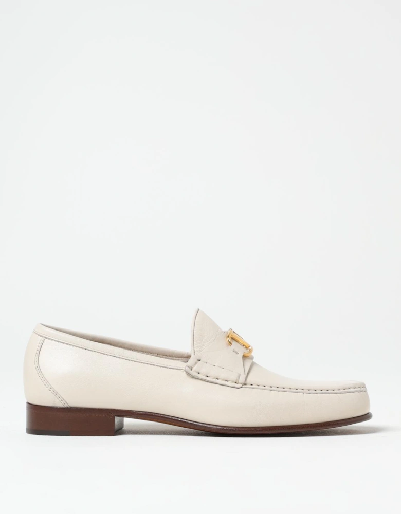 Rockstud Leather Loafers