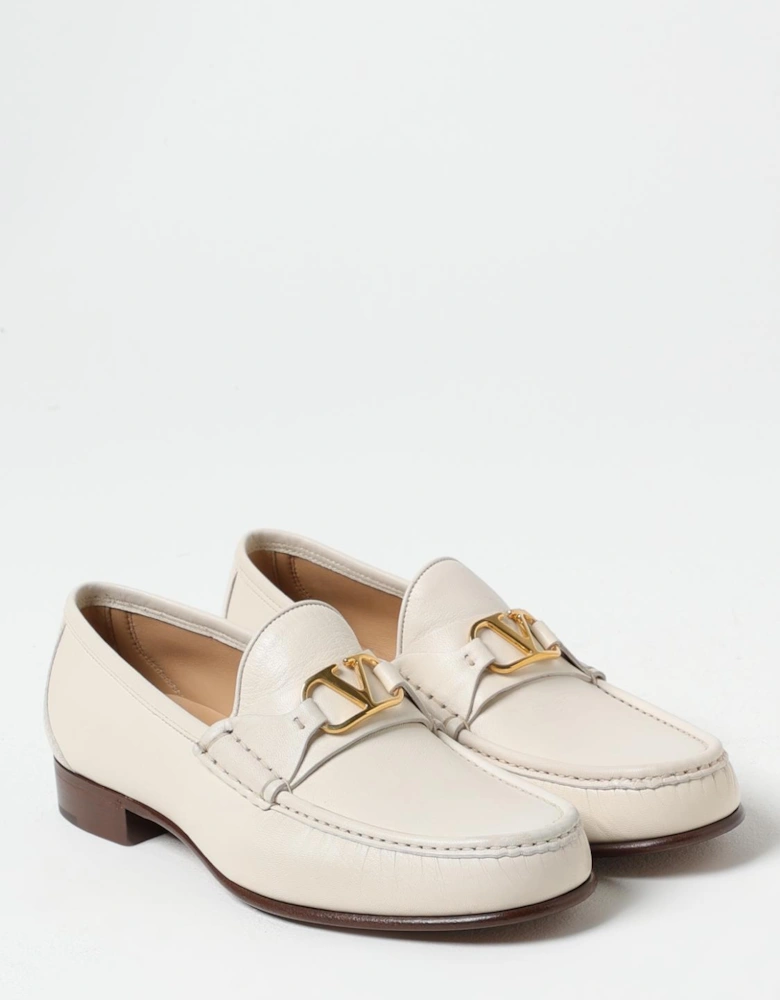 Rockstud Leather Loafers