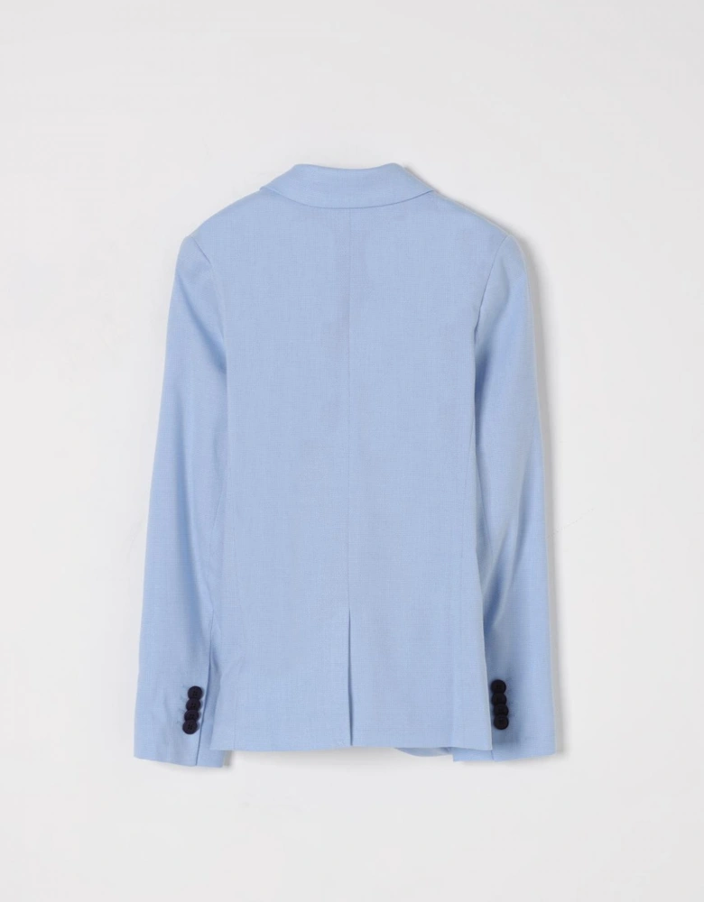 Slim Fit Light Blue Blazer