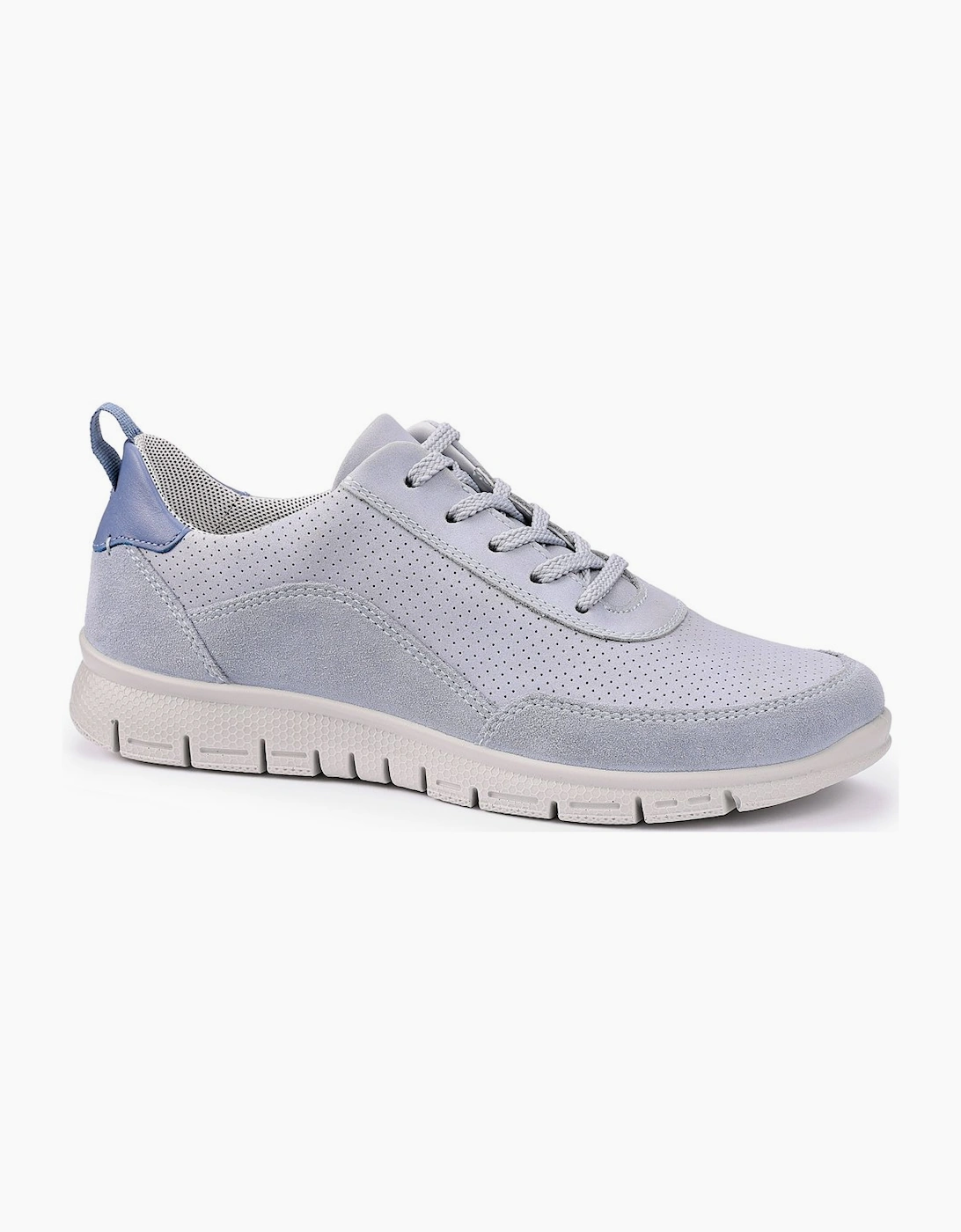 Hotter Women's Grey Gravity Ii Trainers - Size: 5.5