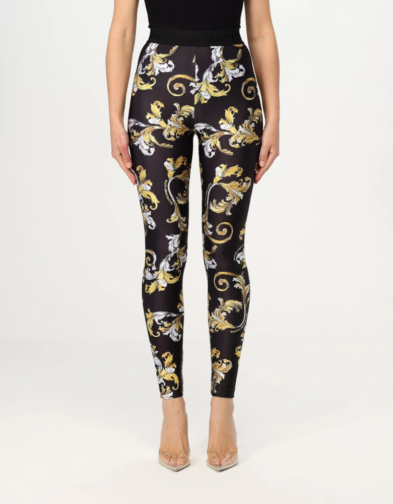 Baroque Print Leggings