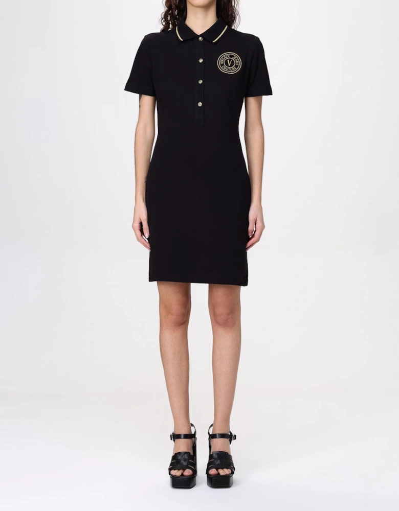 Polo Dress Short Sleeves Casual
