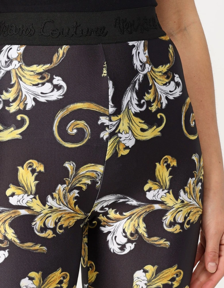 Baroque Print Leggings