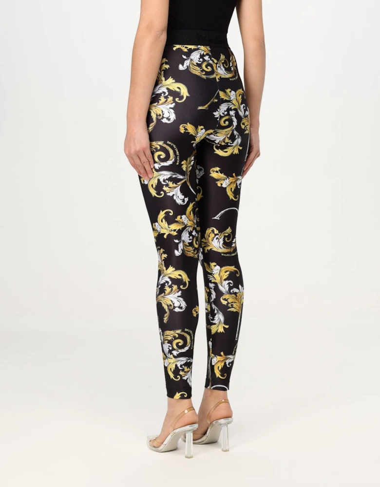Baroque Print Leggings