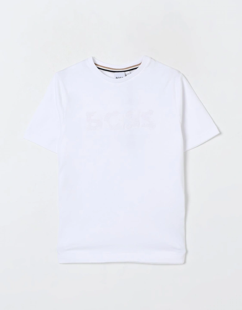 Kids Embossed Logo TShirt