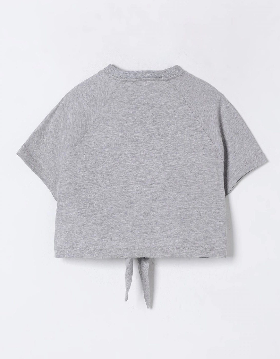 Knotted Front Graphic Tee