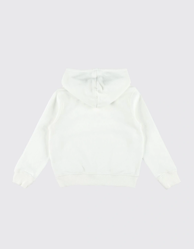 Girls Hoodie Rainbow Logo