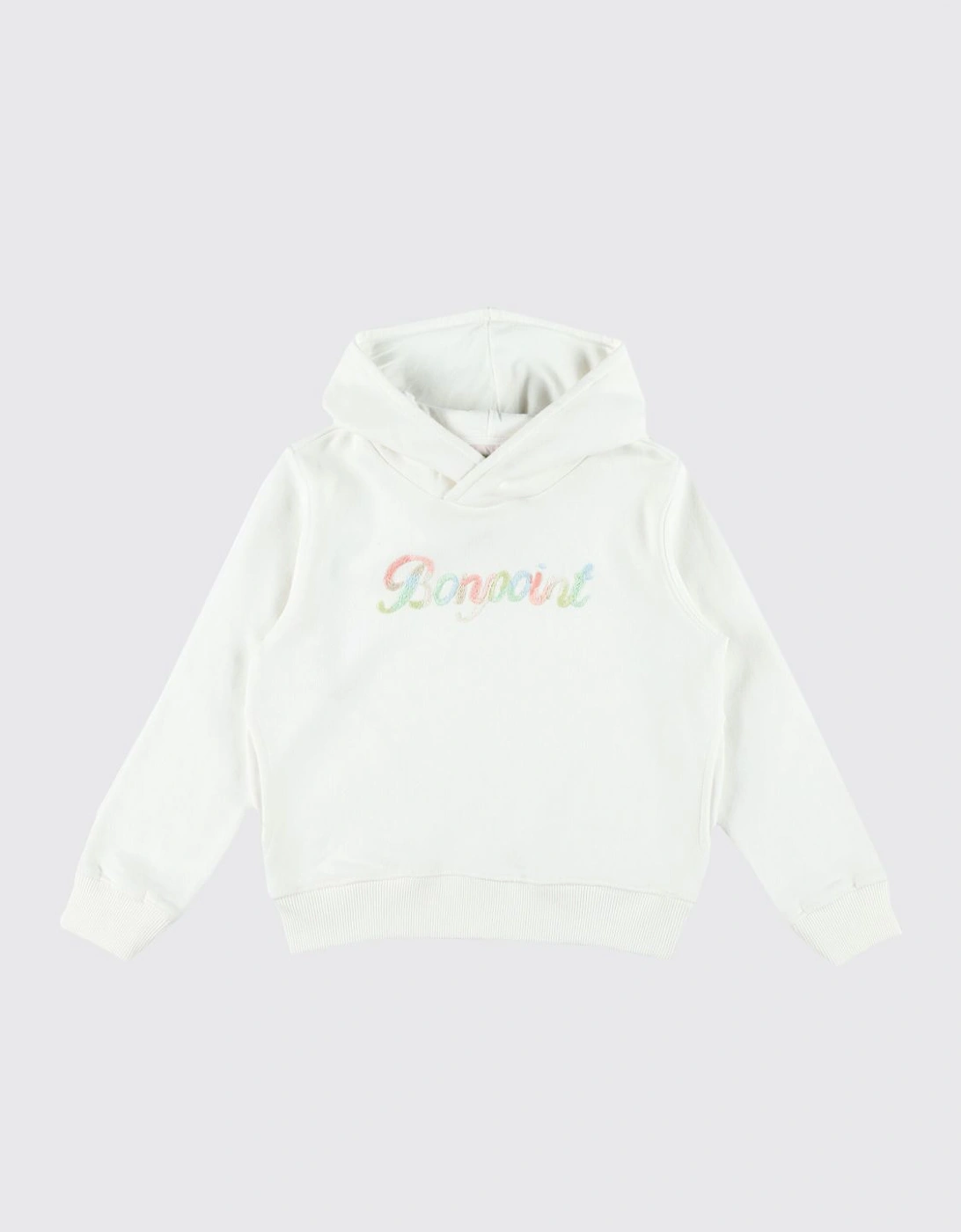 Girls Hoodie Rainbow Logo, 3 of 2