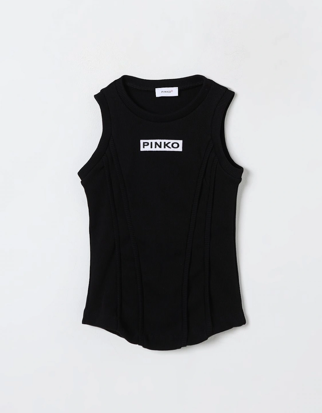 Ribbed Sleeveless Corset Top, 3 of 2