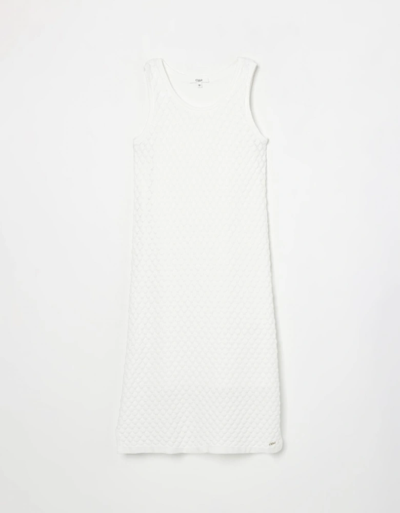 Knit Mini Dress Casual Sleeveless
