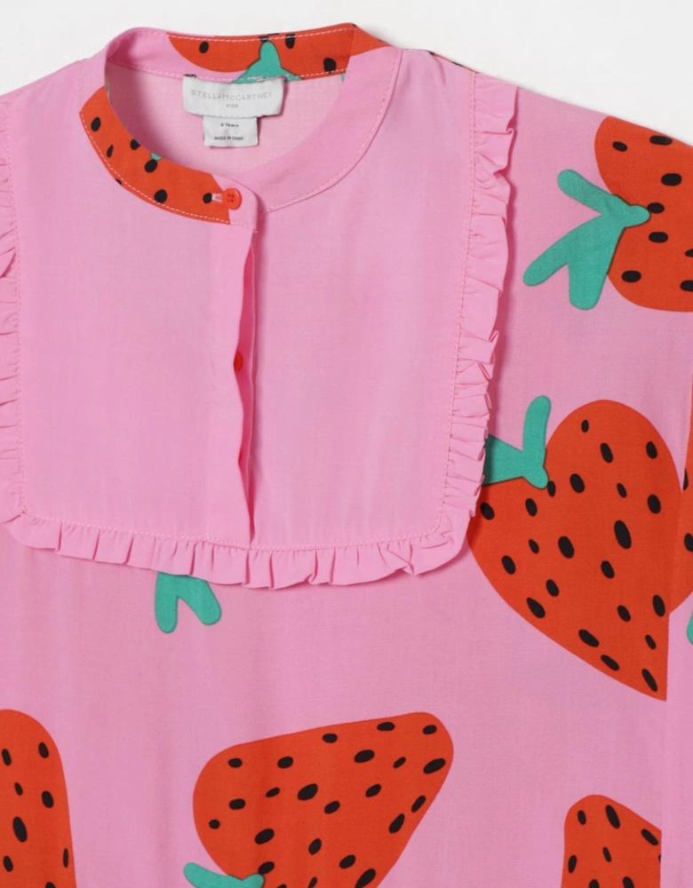 Strawberry Print Dress