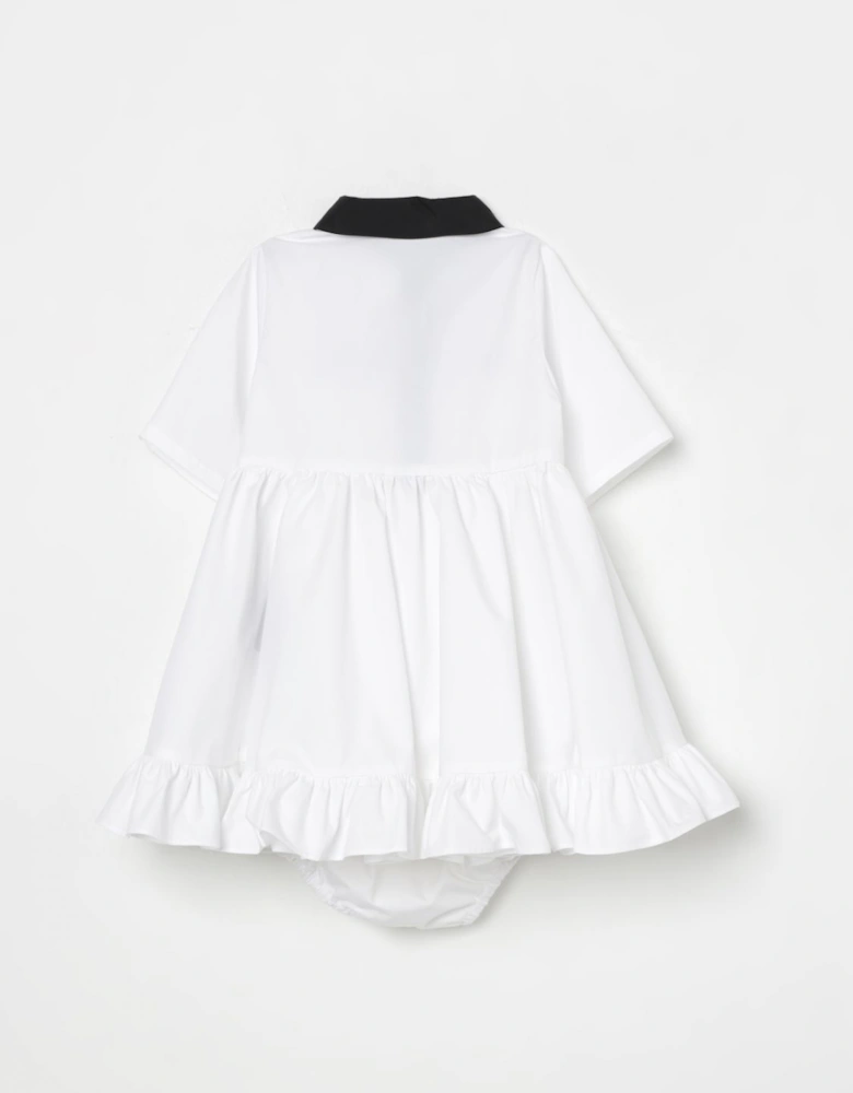 Infant Dress with Ruffled Hem