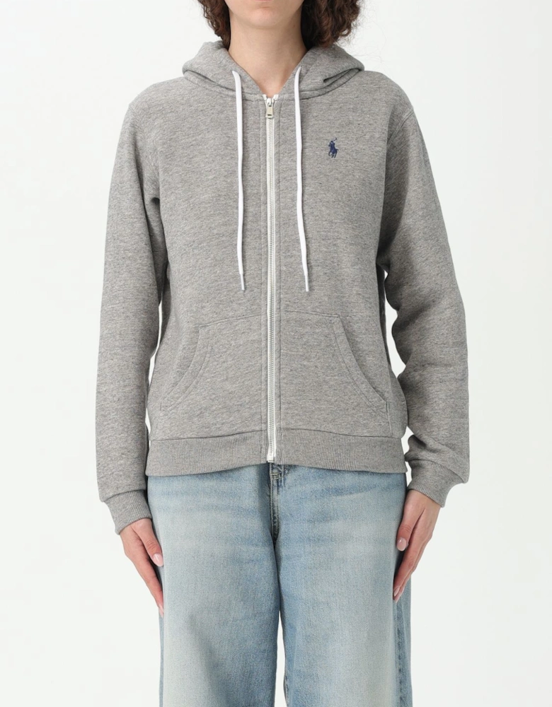 Casual Polo Logo Sweatshirt