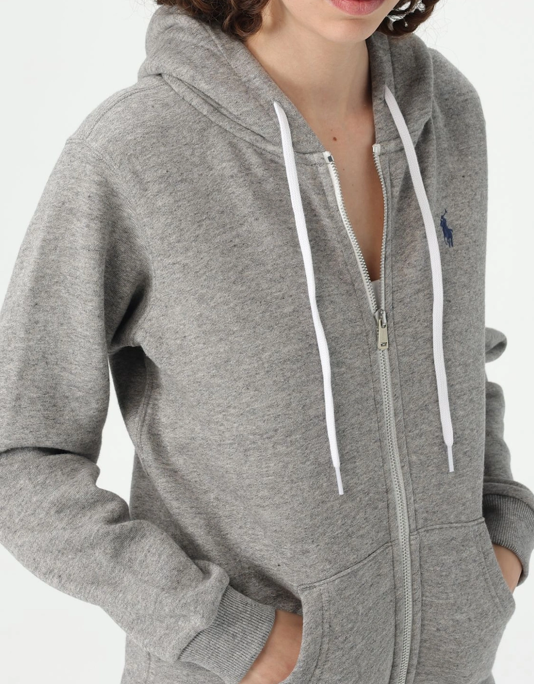 Casual Polo Logo Sweatshirt