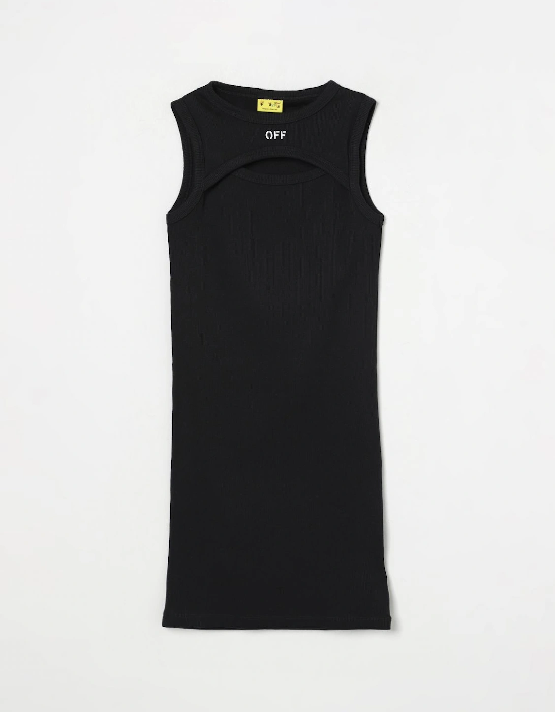 Cutout Mini Dress Ribbed Knit, 3 of 2