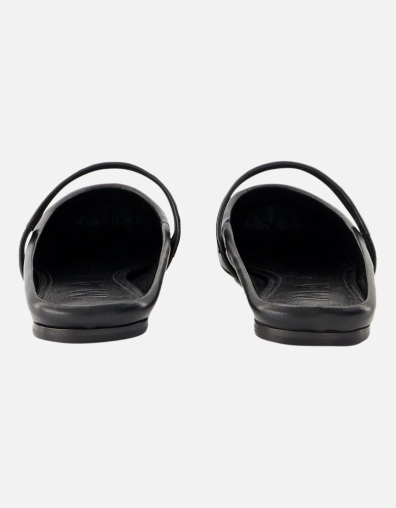 Leather Ballerina Flats