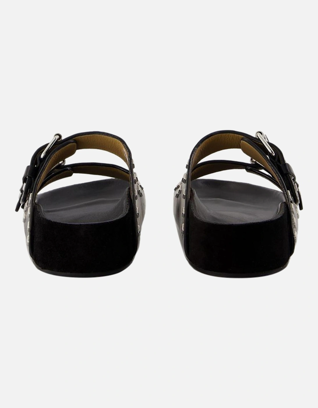 Anny Studded Leather Slides