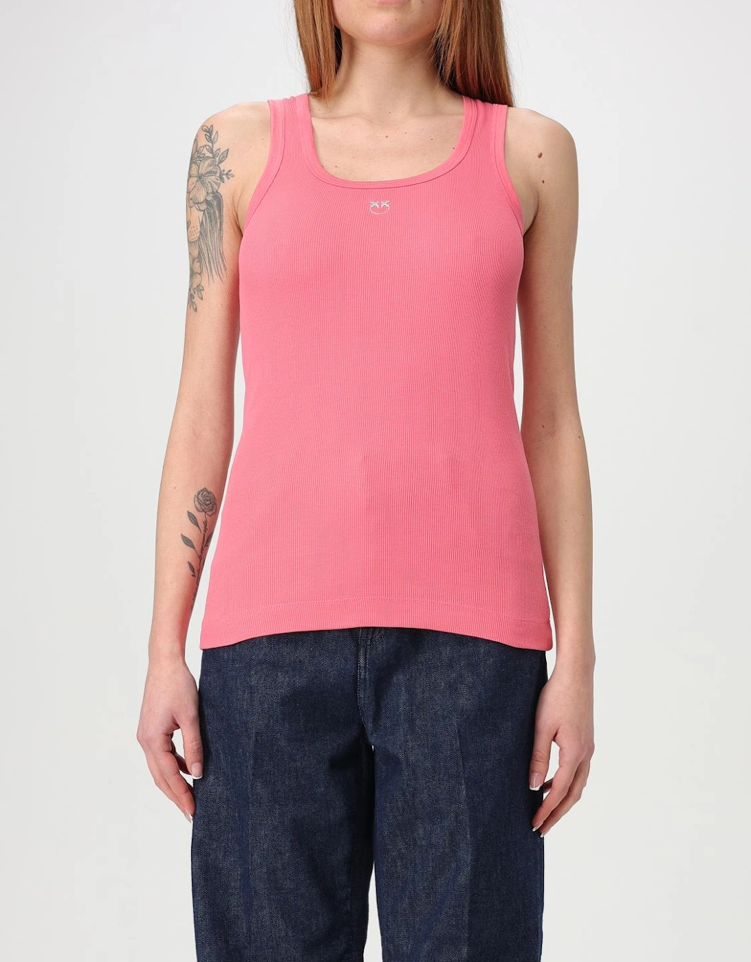Ribbed Tank Top Sleeveless