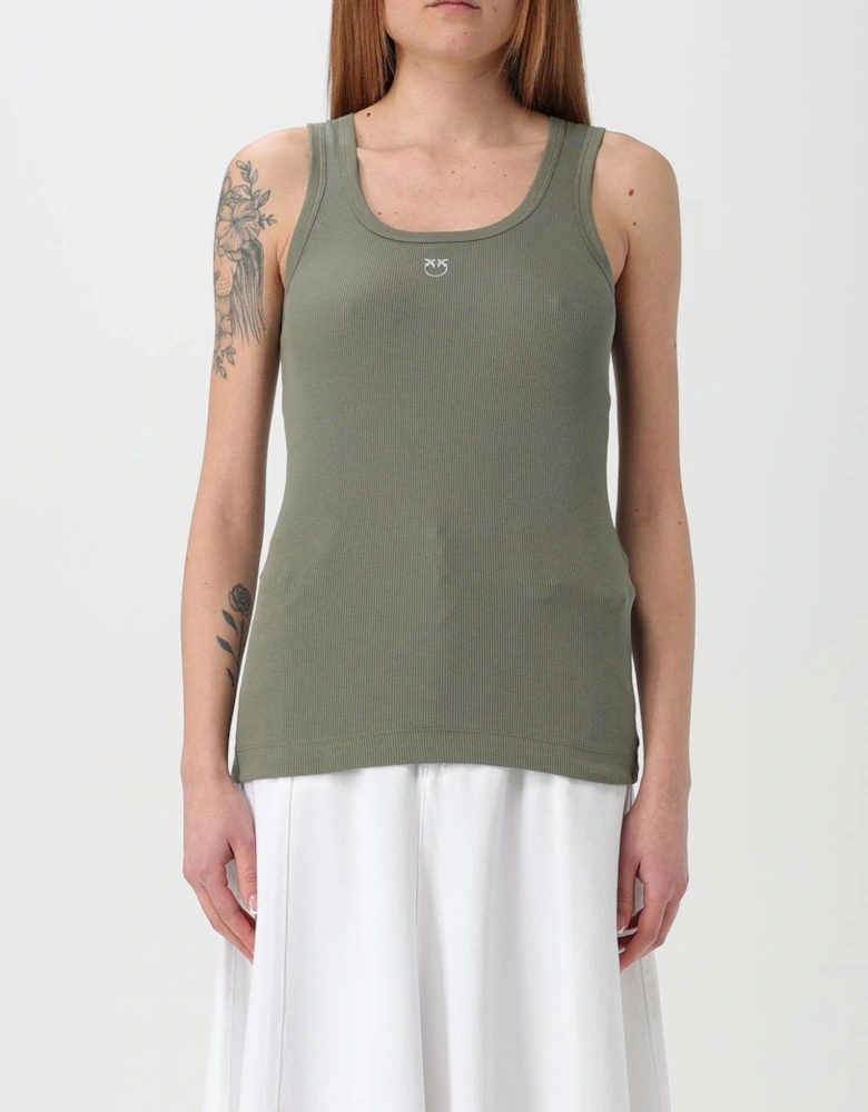 Ribbed Tank Top Sleeveless