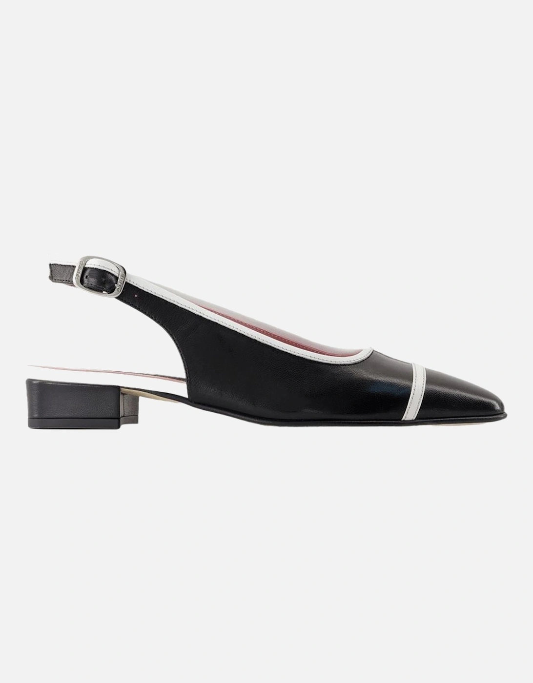 Slingback Leather Pumps, 4 of 3