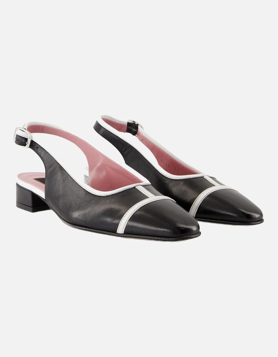 Slingback Leather Pumps