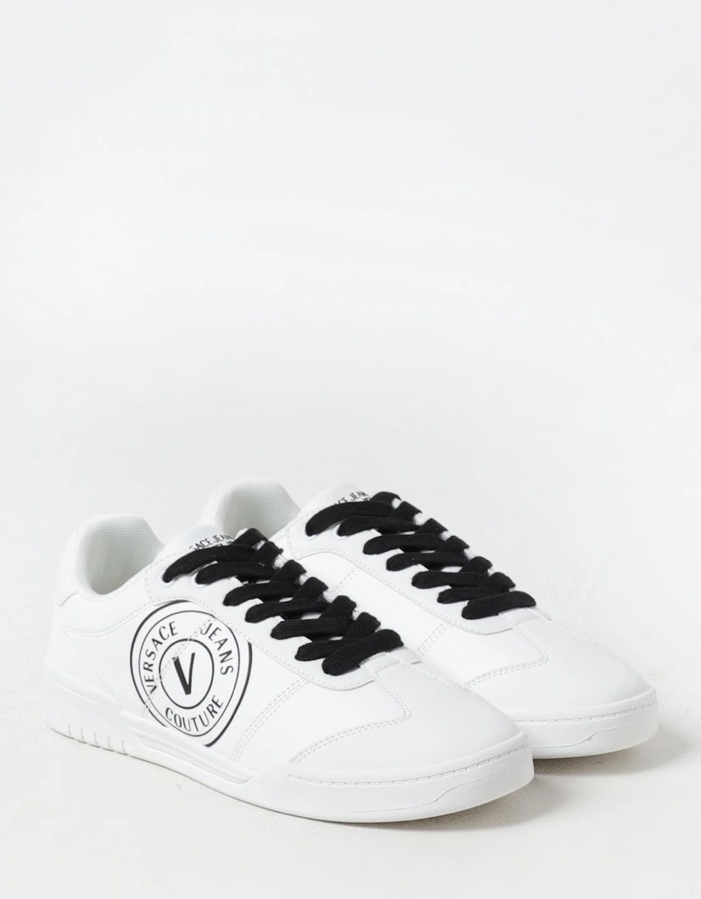 Couture Logo Leather Sneakers