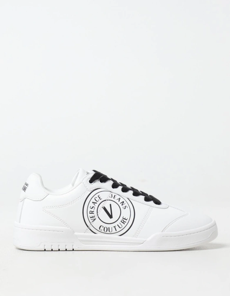Couture Logo Leather Sneakers