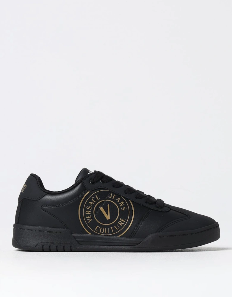 Couture Logo Leather Sneakers