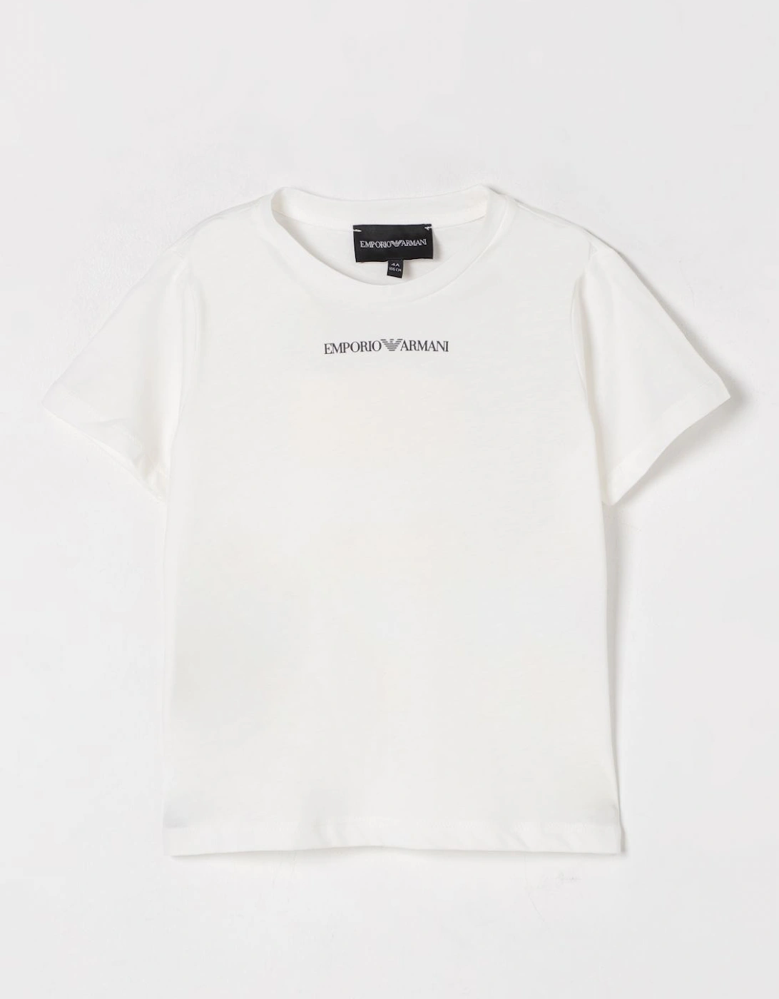T-Shirt with Round Neckline and Short Sleeves