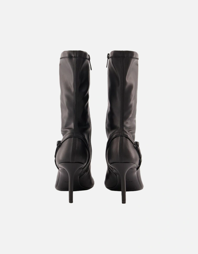 PullOn Stretch Knee High Boots