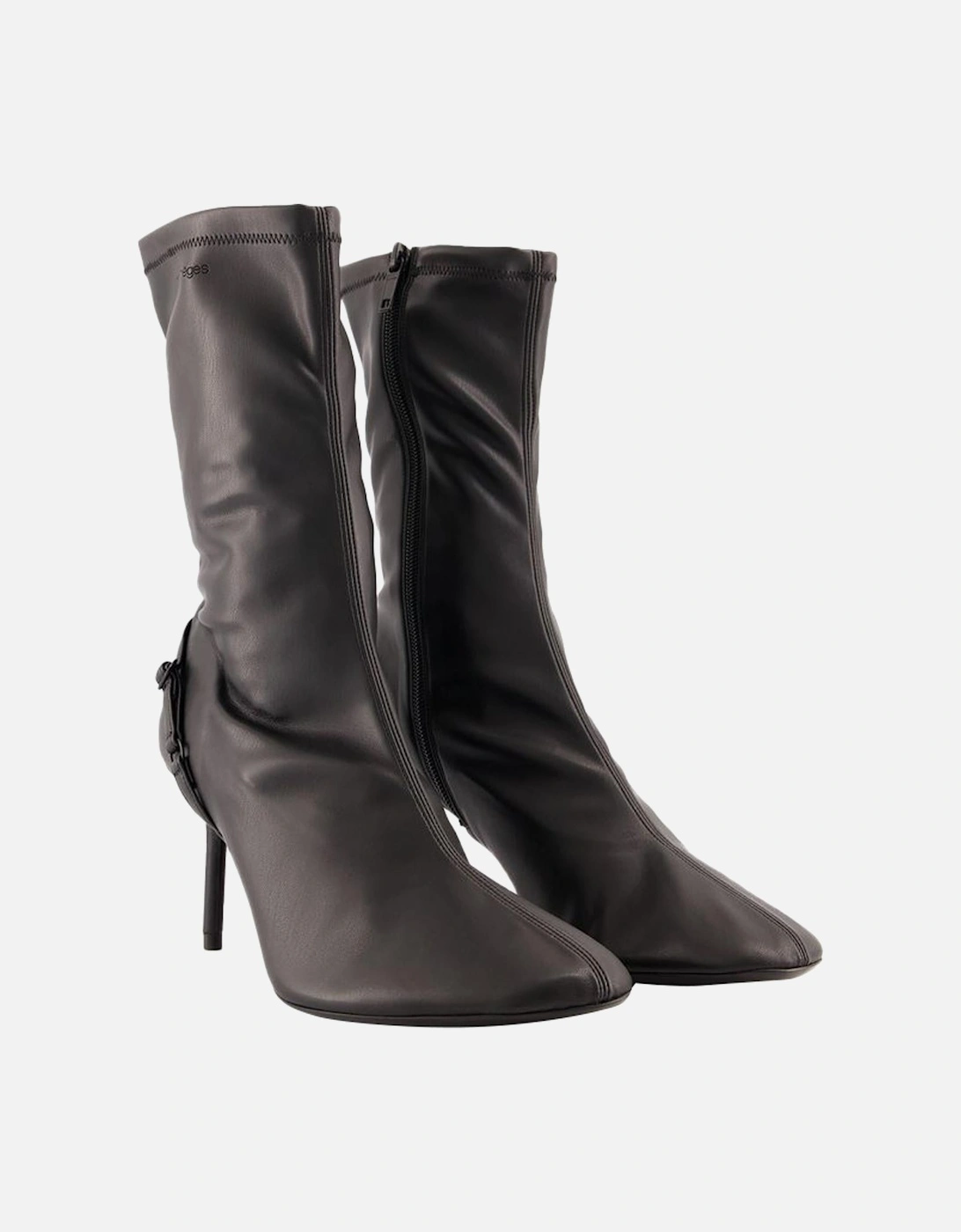 PullOn Stretch Knee High Boots