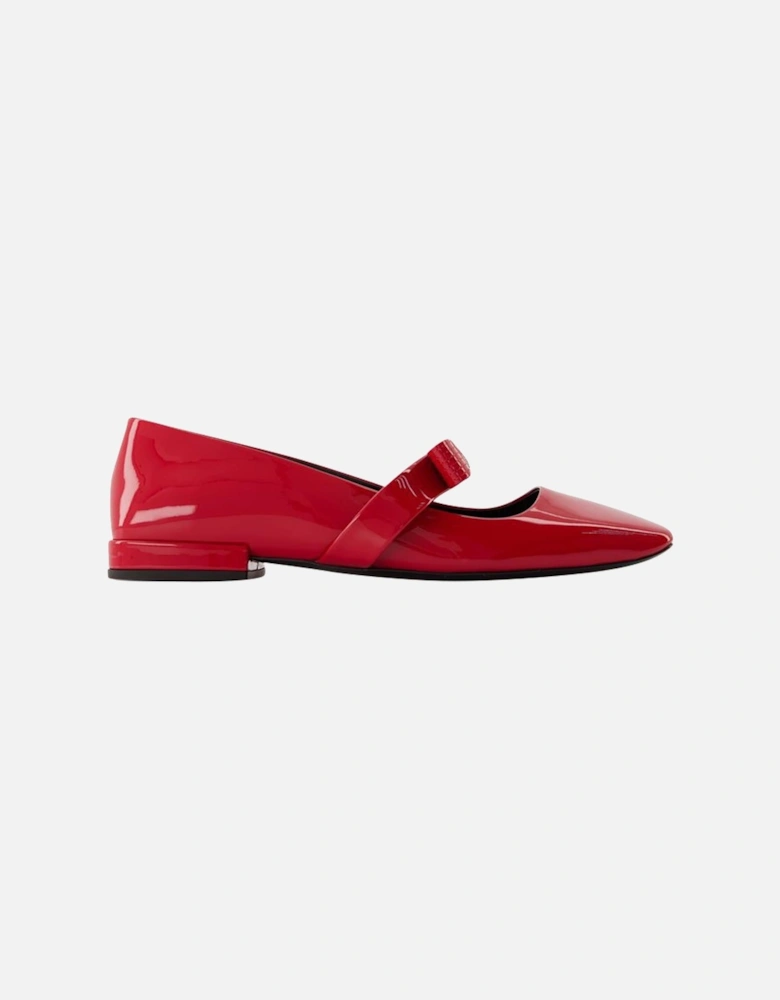 Patent Leather Mary Jane Flats