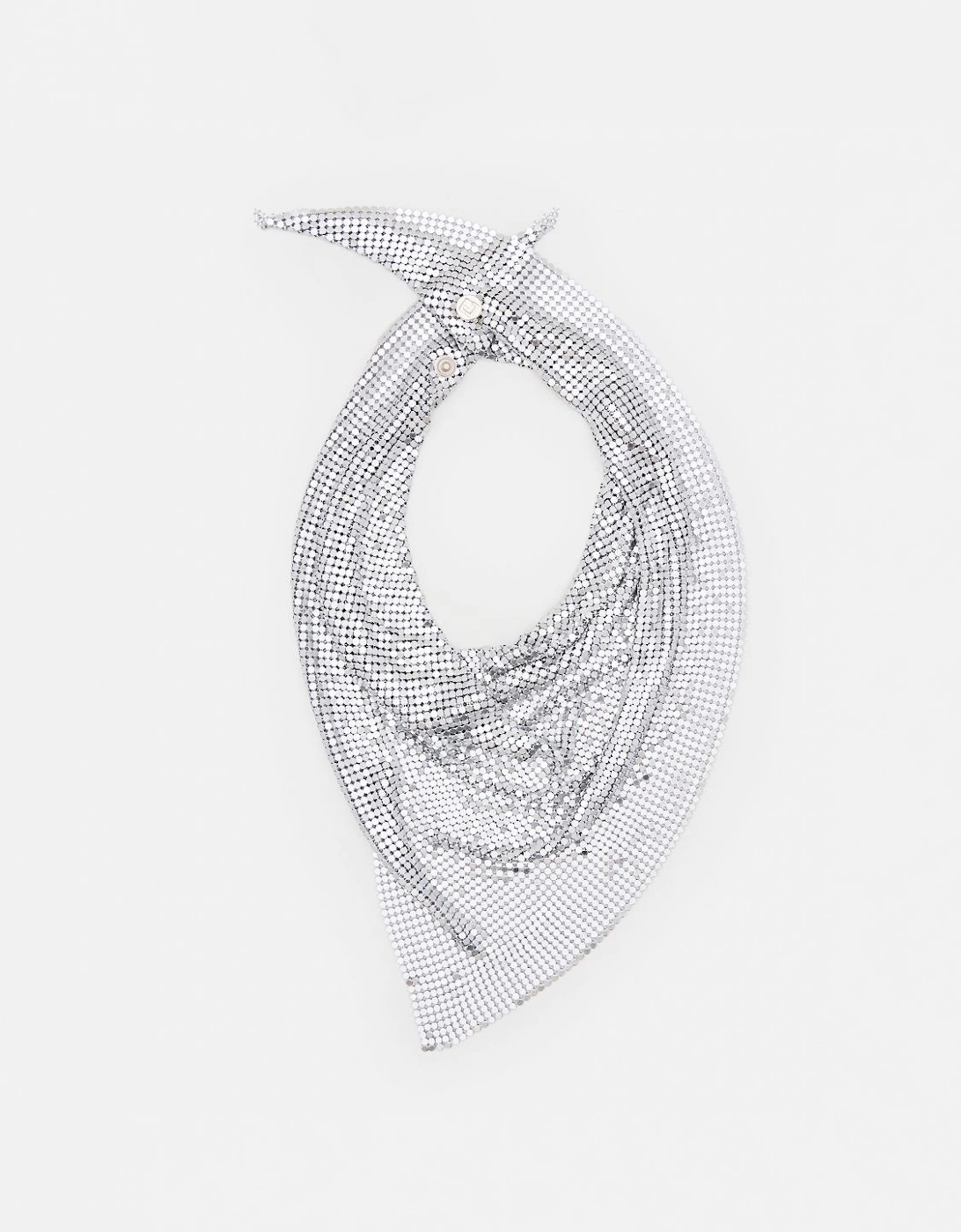 Metal Mesh Draped Scarf, 3 of 2