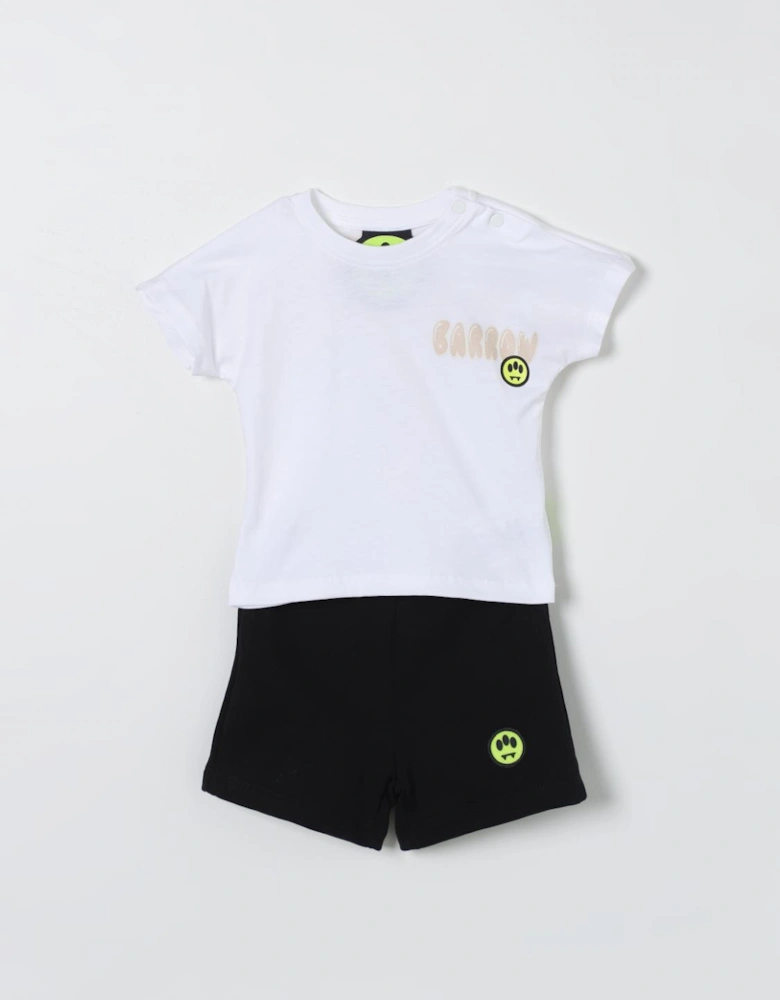 Baby Outfit Set with Smiley Face