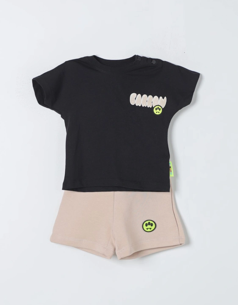 Baby Outfit Set with Smiley Face