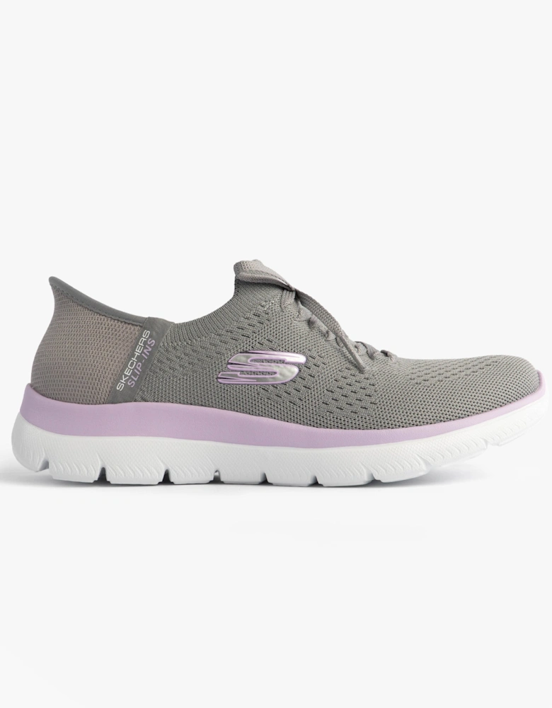 150263/GYLV SUMMITS-NEW DAILY Womens Trainers Grey/Lavender