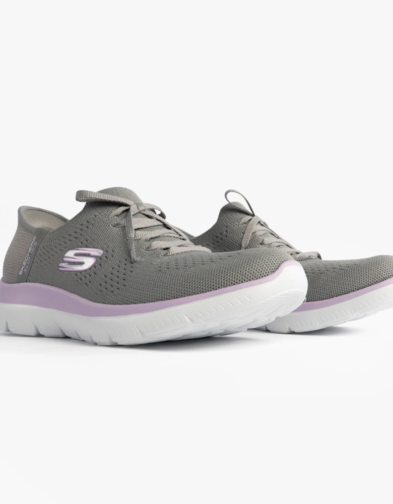 150263/GYLV SUMMITS-NEW DAILY Womens Trainers Grey/Lavender