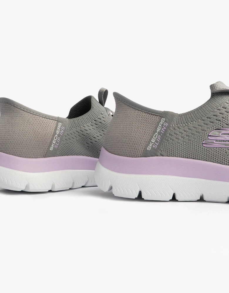 150263/GYLV SUMMITS-NEW DAILY Womens Trainers Grey/Lavender